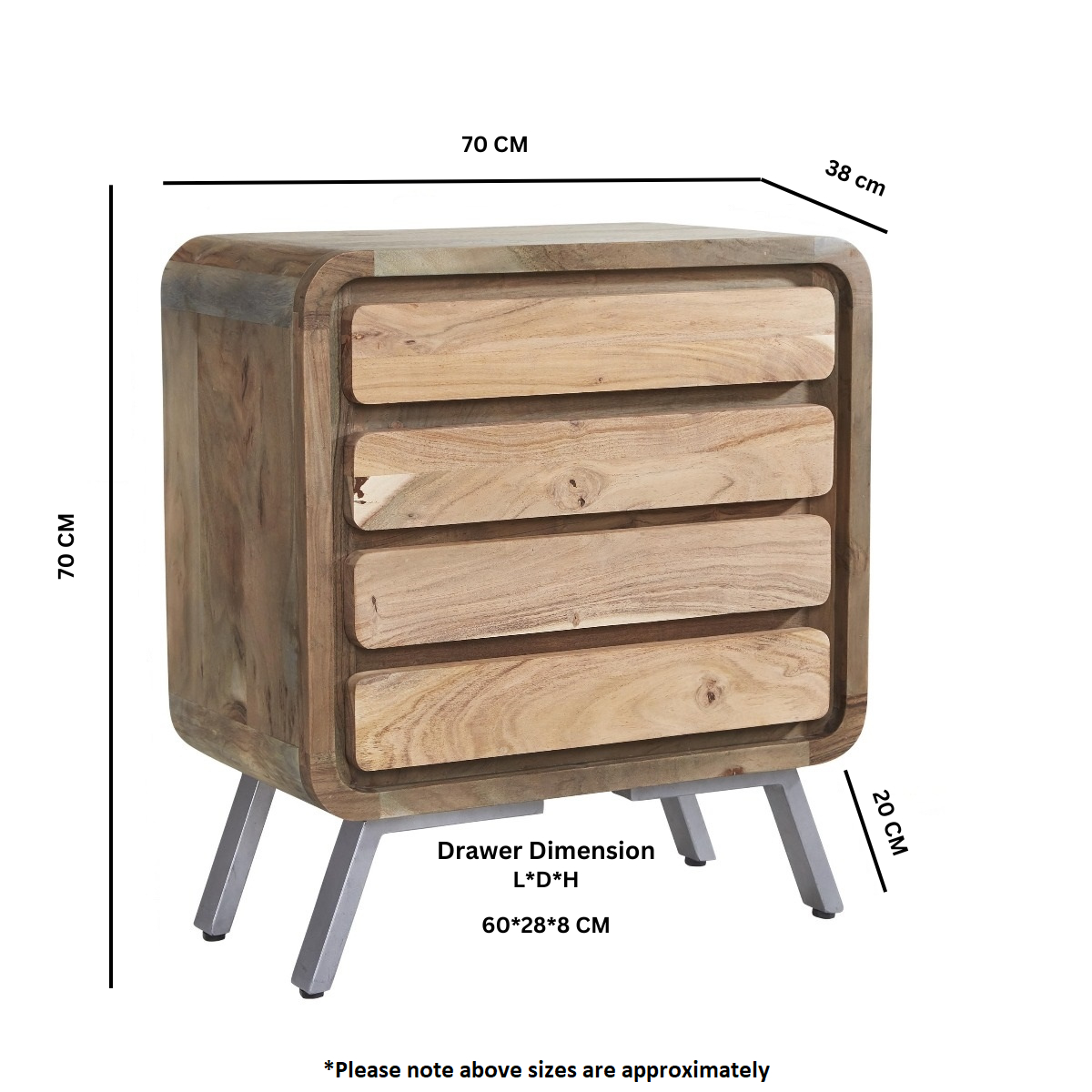 Strömstad Chest of Drawers